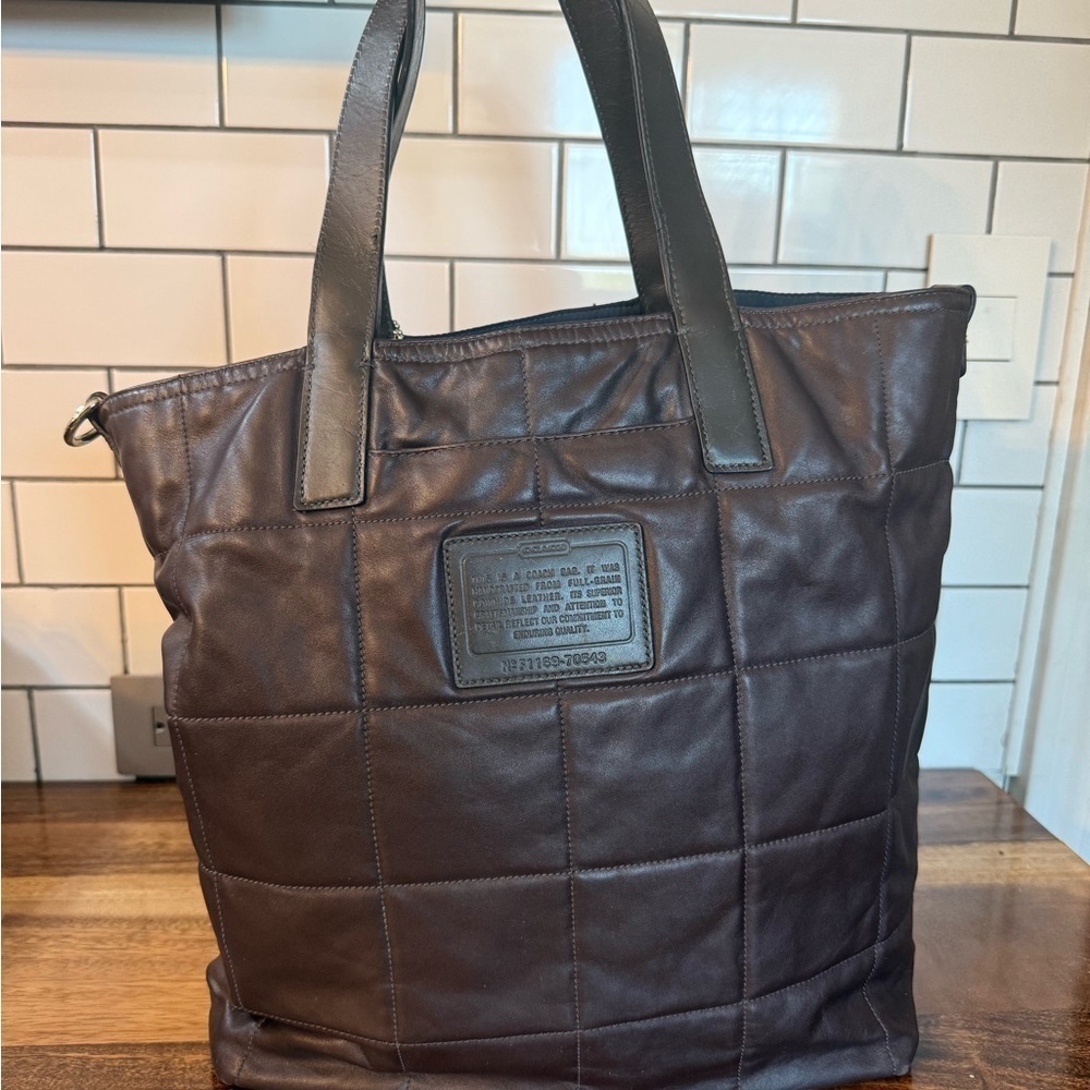 Coach Reversible tote - Picture 2 of 7